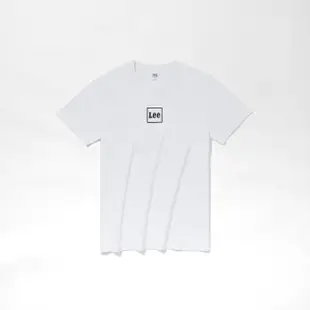 【Lee 官方旗艦】男裝 短袖T恤 / 胸前方框 小LOGO 共4色 標準版型(LL230010)