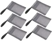 Healeved 6Pcs Soap Saver Bags Multi Functional Mesh Pouches for Bar Soap Storage Convenient Hanging Design for Easy Drying and Foaming for Home Bathroom Use