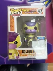 Funko Pop Dragon Ball Z Golden Frieza #47 2015 Convention Exclusive W/ Protector