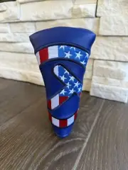 New Scotty Cameron Circle T USA Blue Gallery Blade Putter Cover Headcover