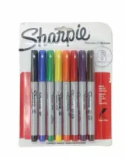 Sharpie® Permanent Ultra-Fine Point Markers - 8Markers