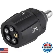TaoTazon Pressure Washer Spray Nozzle, Adjustable 5-in-1 Quick Changeover Pow