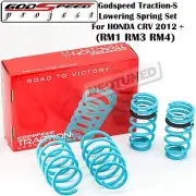 GODSPEED TRACTION-S LOWERING SPRINGS SUSPENSION FOR HONDA CRV 12-16 RM1/RM3/RM4 (for: Honda)