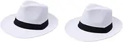 [Toddmomy] 2pcs Stylish Beach Hat for Men Lightweight and Comfortable Fashion Outdoor Sun Cap Uv Feature