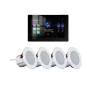 25W Bluetooth Wall Amplifier Ceiling Speaker Sound Stereo System Home Theater