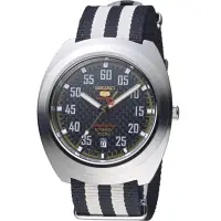 在飛比找Yahoo奇摩購物中心優惠-SEIKO 精工五號帆布機械錶(SRPA93J1/4R35-