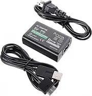 AC Adapter Power Charger for PS Vita 1000, Replacement AC Power Adapter Wall Charger with USB Charging Cable Cord Compatible with PSV PS Vita 1000 Console