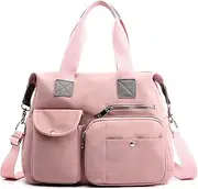 [NZ SIXVONA] Tote Bag for Women, Lightweight Shoulder Bag with Multi Pockets Diaper Top Handle Bag for Gym, Travel, Outdoor