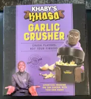 Khaby’s Khasa Garlic Crusher ~ Nuts, Ginger, Herbs, etc.