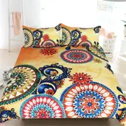 Mandala Quilt Cover Set - Kaleidoscope