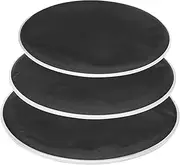 DRESSOOS Replacement Drum Heads Pcs Double Layer Silent Mute Mesh Heads Noise Reduction for Practice