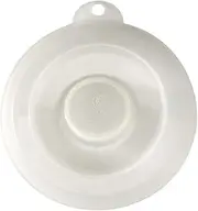 [Lurch] Lid Universal Small Ø150mm Transparent, Silicone, White/Anthracite, 150 mm