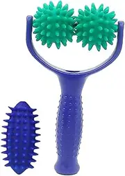 Amagogo Massage Ball Handheld Multifunctional Yoga Convenient with Handle Manual Massage Tool for Foot Legs Full Body Back Arm