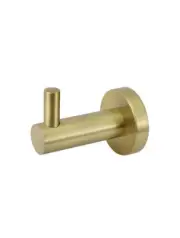 Meir Round Robe Hook Tiger Bronze Metal MR03-R-PVDBB