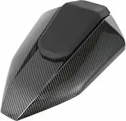 Motorcycle Mudguard Motorcycle Rear Passenger Seat Cowl Pillion Fairing Tail Cover Fit For Yamaha MT FZ 07 MT-07 FZ-07 2013-2017 Cowls Board(Carbon Fiber Look)
