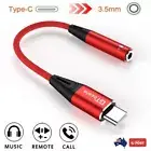 USB-C Type C to 3.5mm Aux Audio Earphone Stereo Cable Adapter For Samsung Google