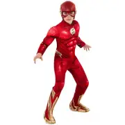 The Flash Deluxe Kid's Costume Red
