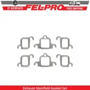 For 1965-1970 Jeep J-3600 Exhaust Manifold Gasket Set Fel-Pro 1966 1967 1968 (for: Jeep)