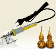 Pyrography Tool Wood Leather Burning Hobby Craft Pyrography Pen+8 heads 220v