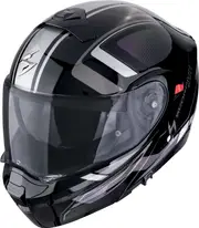 Scorpion EXO-930 EVO Ardens, flip up helmet , color: Black/Silver/Purple/Green , size: XL