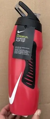 Nike Hyperfuel Squeeze Water Bottle 24 Oz / 0.70L BPA Free Dishwasher Safe Sport