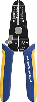 haisstronica Wire Stripper Tool AWG 20-10 wire stripper crimper Universal Wir...