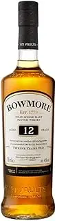 Bowmore Islay Single Malt Scotch Whisky 12 Year Old 700mL Bottle