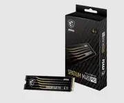 MSI 4TB M480 PCIe 4.0 NVMe M.2 SSD, Sequential Read up to 7400MB/s, Sequential Write 7000MB/s, 3000 TBW, 5 Year Warranty