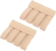 [OATIPHO] Bra Extender Women Bra Clasps Bra Supplies Ladies Bras Bra Belt Buckle Underwear Buckles Bra Strap Extensions Comfy Bra Girl Bra Buckles Fish Shred Black