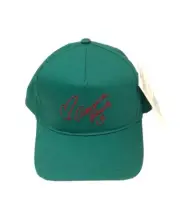 NWT Guess Originals X Anna Nicole Smith Go Jaime Signature Hat Green Y2K