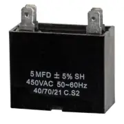 5 uF MFD x 450V Mini Split Capacitor Start-Up and/or Run - 4 Terminal 50/60HZ