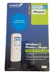 Linksys Wireless-G Phone For Skype Model WIP320 New Sealed Box