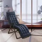 Lounge recliner Cushion with Backrest Rocking Chair Cushion for Office Patio