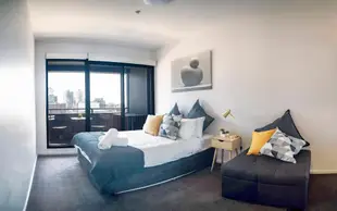 墨爾本CBD商業中心區的1臥室公寓 - 60平方公尺/1間專用衛浴Ample Melbourne CBD Apt with Wifi ,Netflix& View