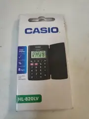 casio pocket calculator HL-820LV