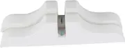 COMNESTBI 2 Pcs Divider Stand Base Thickened Screen Panel Feet for Home Easy Mobility Stability Stylish Design for Living Office Bedroom Unique Divider Bracket