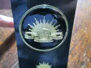Royal Australian Army Rising Sun Medallion 48mm Australian Crest Metal