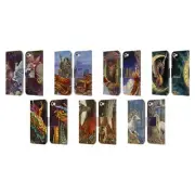 OFFICIAL MYLES PINKNEY MYTHICAL LEATHER BOOK CASE FOR APPLE iPOD TOUCH MP3