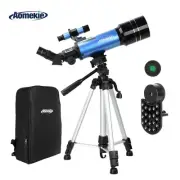 70mm Astronomical Telescopes for Adults and Kids Refractor Telescope Backpack