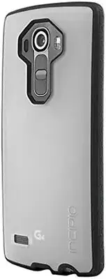 Incipio Octane Co-Molded Impact Absorbing Case for LG G4, Black/Frost