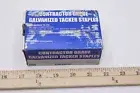 (5000-Pk) Contractor Grade Tacker Staples Galvanized 1/2" Crown x 1/4" D3575