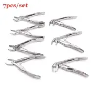 7Pcs Dental Forceps for Child Tooth Extraction Pliers Dental Instruments