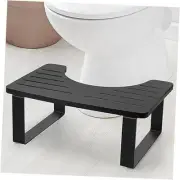 Bathroom Stool,Bamboo Toilet for Bathroom,Toilet Stools,Potty for Black