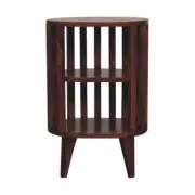 Ariella Double Shelf Bedside Table - Nightstand
