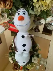 Disney Frozen Olaf Snowman Plush Doll Backpack Adjustable Straps 18" NWT Gift