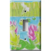 SnazzySwitch Froggy Bog - Light Switch Plate Cover
