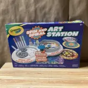 Crayola Spin And Spiral Art Station Non Toxic Markers Ink Geometric Arts Crafts