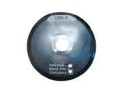 MEAT SLICER KNIFE FOR UNIVEX FLEETWOOD INTEDGE 3 HOLE 10"