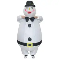 在飛比找ETMall東森購物網優惠-萬圣節派對充氣服紳士雪人氣服搞笑搞怪充氣服Cosplay紳士
