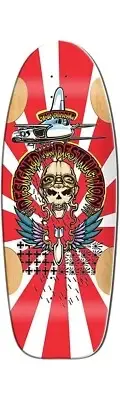 Bulldog Skateboards Tail Gunner Old School Skateboard Deck - 11.87" x 33"